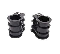 ZGHBZZY Kit de remplacement pour échelle de piscine avec boulon et échelle en caoutchouc avec ancrage de piscine et rosace ronde de piscine,