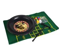 Zghhc 1 Ensemble De Jeu De Roulette De Casino De 10 Pouces avec des Puces De Nappe pour Fête De Bar Outils Drôles Jeu De Société De Divertissement