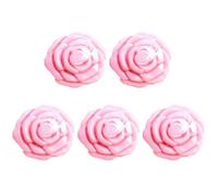 Zghhc 5 Pièces Savon Rose Mignon Petit Savon Rose Fait À Main Faveurs pour Les Invités Souvenirs Cadeau, Cadeau De Faveurs De Mariage, Cadeaux De Thanksgiving