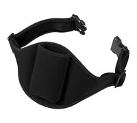 Zghhc Ceinture De Micro avec Sangle Anti-Chute, Pochette De Transport pour Microphone, Ceinture Réglable Absorbant Sueur, De Ceinture pour Micro Vertical, Fitness, Professeur, Haut-Parleur, Théâtre