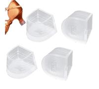 Zghhc Couvre-Talons Hauts Antidérapants, Couvre-Talons Aiguilles Latins, Protecteurs en Silicone, Kit d'entretien des Chaussures