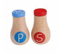 Zghhc Cuisine Semblant Jouet 2 Pièces/Ensemble Condiments en Bois Ensemble Alimentaire Accessoires De Cuisine Miniatures pour Enfants À Cuisine