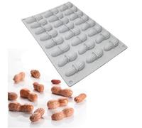 Zghhc Moule À Gâteau Fondant en Silicone, Simulation De Châtaigne, Framboise, Cacahuètes, Fruits, Moule De Cuisson pour Chocolat, Bonbons, Biscuits