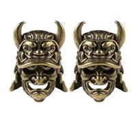 Zghhc Perles De Paracorde Samouraï Vintage, 2 Pièces, Perles De Cordon De Parachute, Bijoux Japonais, Pendentifs pour Décoration De Porte-clés