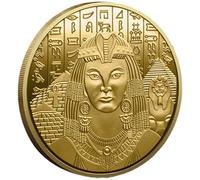 Zghhc Pièces De Monnaie Cléopâtre Grecques À Collectionner, Attractions Touristiques, Commerce Égyptien, Pièces Porte-Bonheur, Collection De Production, Médailles Commémoratives, 1 Pièce