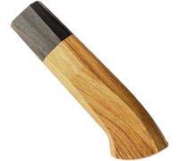 Zghhc Poignées De Couteau De Remplacement, Manche De Couteau De Chef, Manche en Bois De Remplacement pour Couteaux De Cuisine Japonais, Chef