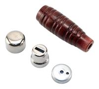 Zghhc Poignées De Couteau De Remplacement, Poignées De Rechange en Bois, Poignées De Couteau pour Cuisine, Couteaux À Découper, Coupe