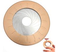 Zghhc Règle De Dessin De Cercle en Acier Inoxydable, Modèle De Cercle Rond, Règle De Dessin De Cercle Réglable, Outil De Mesure