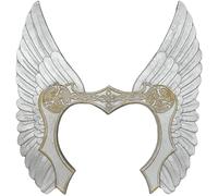 Zghhc Serre-tête Ailes d'ange Médiévales, Coiffe De Guerrière Valkyrie pour Cosplay De Sorcière, Accessoires De Scène pour Fêtes d'halloween À Thème
