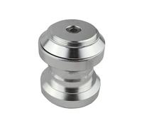 ZGHNASHUN Directions VéLo 34mm Casques de vélo Direction roulements à Cartouche scellés Tige Colonne Conique VTT Route sans Fil Casque Externe(Silver)