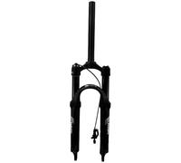 ZGHNASHUN Fourche VTT 20 inch 24 Air Fork Aluminum Alloy Disc Brake 100mm Quick Release Shoulder Wire Controlled Locking(20inch Line)