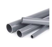 ZGHQHCDRH 1 Tuyau en PVC Gris De 100 Cm De Diamètre Extérieur 20, 25, 32, 40, 50 Mm, Adapté Au Bricolage Domestique, Au Jardin en Serre, À L'atelier Agricole(40MM)