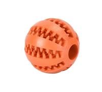 ZGHQHCDRH 3 Jouets for Golden Retriever : Balle distributrice de friandises, Jouet à mâcher résistant(Orange,M)