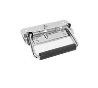 ZGHQHCDRH anneau de tirage affleurant, Poignées pliantes en fer 100/111/122/137 mm for boîtes à outils, valises, équipements, armoires, tiroirs, accessoires(111mm)