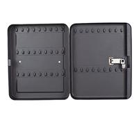 ZGHQHCDRH Armoire à clés, Boîte à clés avec Serrure Combinaison, 5 Types de capacité en Option, Armoire Murale, Rangement Voiture, Gestion des(Black,45 Keys)