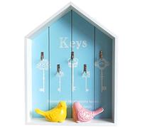 ZGHQHCDRH Armoire à clés, Boîte à clés Murale de Style Romantique européen, Petite Armoire, décoration Vierge, Gestion des(Blue)