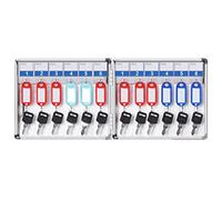 ZGHQHCDRH Armoire à clés, Boîte à clés Murale décorative for la Maison, Petite Armoire, 4 capacités Disponibles, Rangement et Finition, Gestion des(12 Keys)