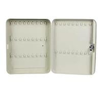 ZGHQHCDRH Armoire à clés, Boîte à clés Murale Grande capacité 20/28/32/45/48 en Option(Beige,45 Keys)