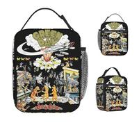 ZGHQHCDRH Band Green Day The Saviors Tour Lunch Bag Pique-Portable Tote Food Bags pour Adulte Oxford Design Sac Isotherme