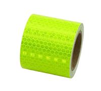 ZGHQHCDRH Bande réfléchissante, Ruban adhésif réfléchissant imperméable et très visible, 2 pouces x 32,8 pieds, for remorques, voitures d'extérieur camions(Fluorescent Green)