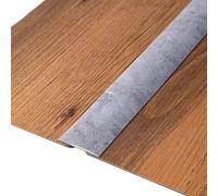 ZGHQHCDRH Bandes de séparation for seuil de Porte Plat - Protection des Bords en PVC for Les Joints de Sol, Longueur 1 m - 20 m, Largeur 4 cm(Gray 2,L7m)