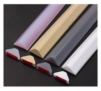 ZGHQHCDRH Bandes d'étanchéité, Bande de barrière d'eau rétention Salle Bains, Barrage seuil Douche Pliable, évier Protection Contre Les éclaboussures Cuisine en Silicone, retenue(Bianco,1m/39 inch)