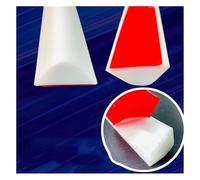 ZGHQHCDRH Bandes d'étanchéité, Barrière d'arrêt d'eau de Salle Bain, seuil Barrage Douche Pliable, barrière Contre Les inondations for système rétention, Robot Porte(Black,8m/314 inch)