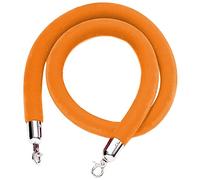 ZGHQHCDRH barrière, Corde de Poteau VIP for hôtels/théâtres, Corde de barrière de contrôle des foules de sécurité, for Banque, hôtel, hôpital, Facile à Installer/(Orange,Length 3M/9.8Ft/118In)