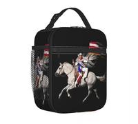 ZGHQHCDRH Beyonce Cowboy Carter Ablum Sac à Lunch isolé Sac de Nourriture Boîte à Lunch Isotherme étanche pour Le Travail