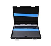 ZGHQHCDRH Boîte à appâts for leurres, Sac de Rangement Double Face for Micro-Objets à Paillettes, boîte à appâts Anti-emmêlement Portable