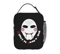 ZGHQHCDRH Boîtes à Lunch isothermes Jigsaw Billy Je Veux Jouer à Une scie à Jeu Movie Accessoires Boîte à Lunch Boîte à bento Thermique pour l’école