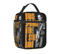 ZGHQHCDRH Bruce Springsteens Heavy Metal Sacs à Lunch isothermes E Street Band Portable Bento Box Cooler Boîtes à Lunch Thermiques