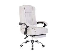 ZGHQHCDRH chaises d'ordinateur, Chaise de Bureau Ergonomique, Chaise Direction, Style Simple, Grise, for Ordinateur Portable, pivotante for et Maison