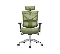 ZGHQHCDRH chaises d'ordinateur, Chaise de Bureau Ergonomique et Simple, Chaise Gamichair, Confortable for Salle d'étude, pivotante relevable, à Dossier/Rouge(Green)