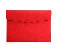 ZGHQHCDRH Chemise en cuir A4, organiseur de documents professionnels, mallette simple, sac fichiers données, contrats, factures, fournitures scolaires et bureau