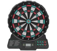 ZGHQHCDRH Cible de fléchettes, Cibles de fléchettes électroniques Professionnelles à Score Automatique for Adultes, Cible de sécurité, Divertissement de Loisirs avec 6 fléchettes + 18 Pointes