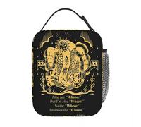 ZGHQHCDRH Clair Obscur Expedition 33 Sacs à Lunch isothermes étanches Sac Thermique réutilisable fourre-Tout Boîte à Lunch Pochette à bento extérieure de Plage