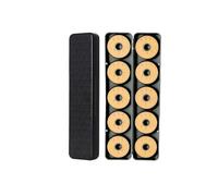 ZGHQHCDRH Coffret de Lignes de pêche Anti-Chute, boîte de Rangement Portable multifonctionnelle for la pêche sur Table et la pêche Rural, Aspiration magnétique(Black,M)