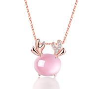 ZGHQHCDRH Collier en argent pour femme, Collier d'horoscope du zodiaque en argent sterling S925, chaîne de constellation, ras cou tendance, collier délicat, cadeau, bijoux for ses filles et couples