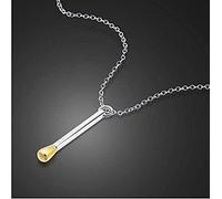 ZGHQHCDRH Collier femmes S 925 collier créatif Match pendentif chaîne vrais bijoux accessoires féminins collier pour femmes hommes