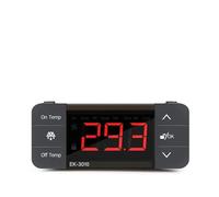 ZGHQHCDRH Contrôleur De Température Numérique Mall 220 V, Interrupteur De Chauffage Et De Refroidissement, Capteur De Thermostat De Dégivrage for Réfrigérateur (EK-3030)
