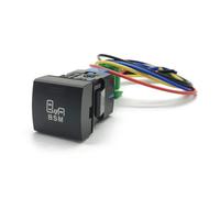 ZGHQHCDRH Convient pour Toyota Camry Altis Hilux LC300 2018 Rav4 Prado 150 2020 LED lumière voiture DRL BSM rétroviseur pare-brise interrupteur de chauffage(BSM)