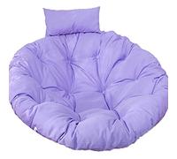 ZGHQHCDRH Coussin pour Chaise Suspendue, Chaise pivotante Ronde et épaisse, Grand Coussin de siège de Chaise hamac Suspendu avec Oreiller réglable, Coussin Lavable, Coussins de Chaise en rotin