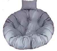 ZGHQHCDRH Coussin pour Chaise Suspendue, Chaise pivotante Ronde et épaisse, Grand Coussin de siège de Chaise hamac Suspendu avec Oreiller réglable, Coussin Lavable, Coussins de Chaise en rotin