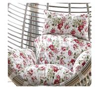 ZGHQHCDRH Coussin pour Chaise Suspendue, Coussin de Chaise hamac Suspendu Ultra-épais, Coussins de siège pivotant lavables et Amovibles for l'été(C)