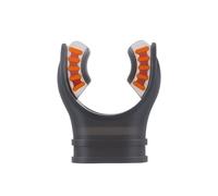 ZGHQHCDRH Embout de plongée en apnée 5 pièces, Embout de Remplacement de plongée Universel, régulateur de Tuba Adaptable, plongée Libre(Grey Orange)