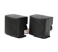 ZGHQHCDRH Enceintes de Voiture Audio de Voiture 1 Paire de Haut-parleurs Audio réglables DC 12 V, 500 W, pour Voiture, Tweeter Haute Puissance