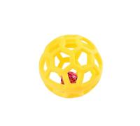 ZGHQHCDRH Ensemble de 5 Jouets couineurs for Chiens, Jouets éducatifs, Jouets Amusants, balles distributrices de friandises(Yellow)