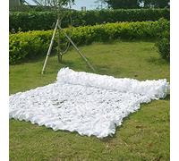 ZGHQHCDRH Filet de Camouflage, Filet de Camouflage Blanc 2 x 3 m, Filet Militaire avec Grille for Pare-Soleil, décoration, Chasse, tir, 4, 6, 5 8, 10(2x10m/6.6x32.8ft)