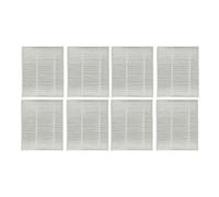 ZGHQHCDRH Filtre HEPA De Remplacement, Compatible avec Xiaomi, Compatible avec Mijia, Aspirateur Robot E10 / B112 / E12 / C103 / 3C .Enhanced Edition. / 3c Plus / E10C(8pcs)
